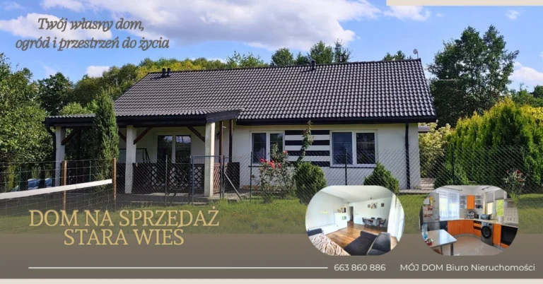 WYJĄTKOWY, GOTOWY DO ZAMIESZKANIA DOM W STAREJ WSI POD BRZOZOWEM