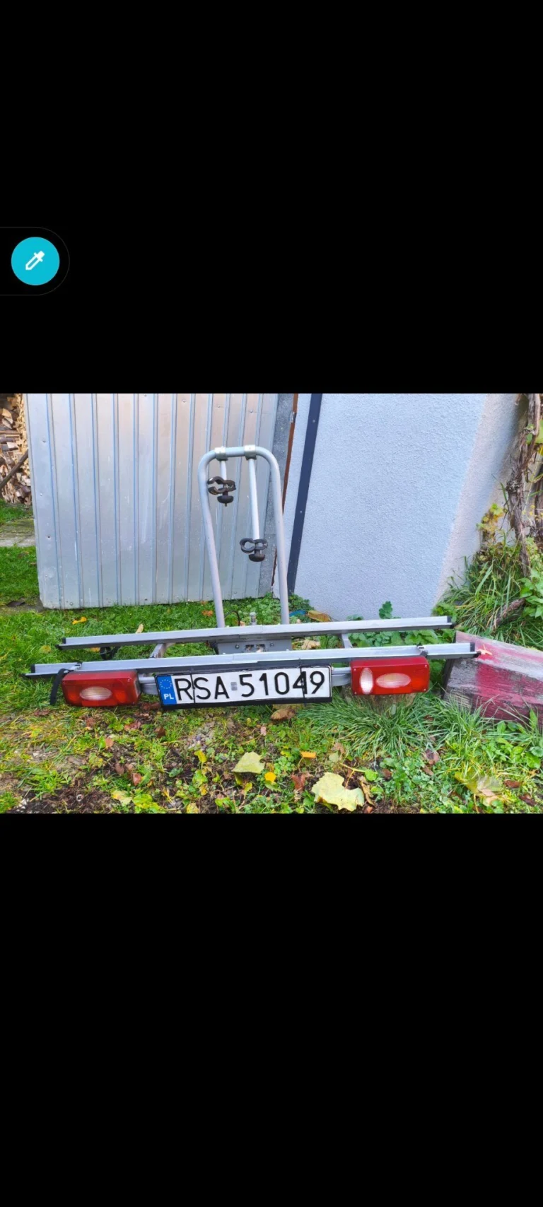 Bagażnik do przewozu 2rowerow na hak