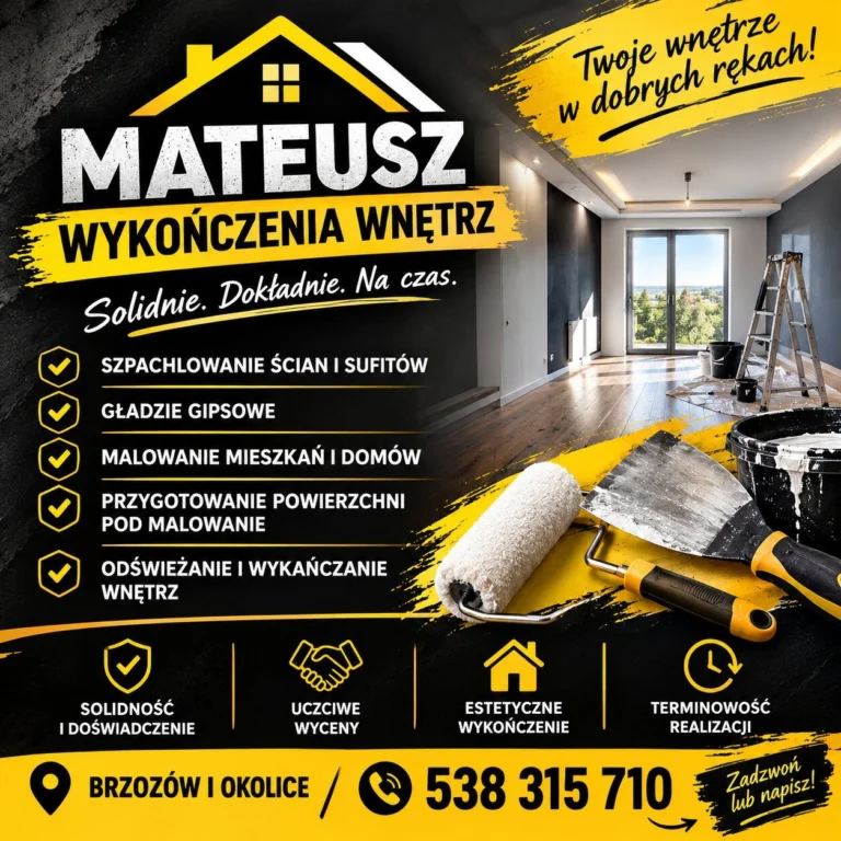 Wykończenia wnętrz