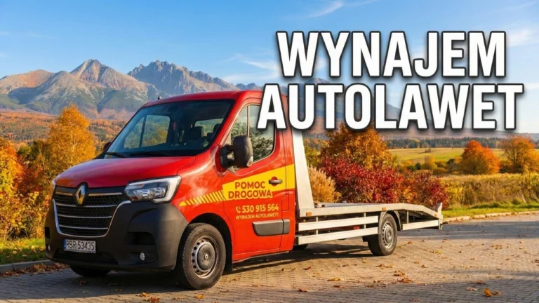 Wynajem autolawety, pomoc drogowa