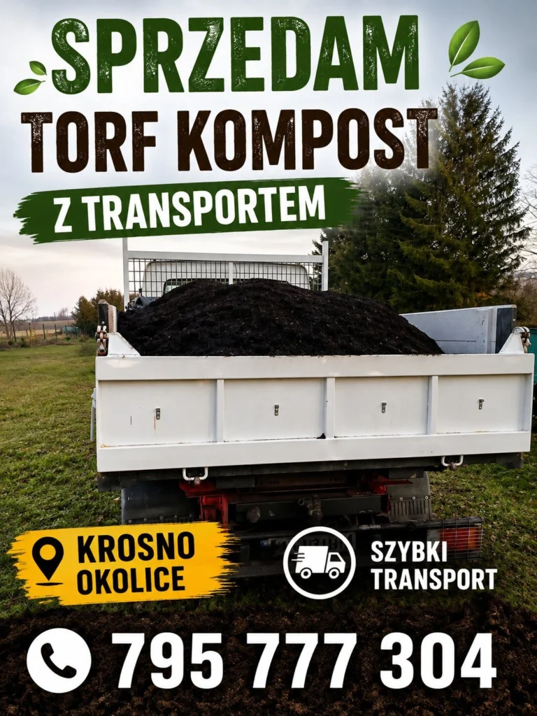 Torf kompost z transportem