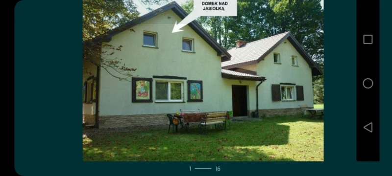 Domek nad Jasiołką do wynajęcia