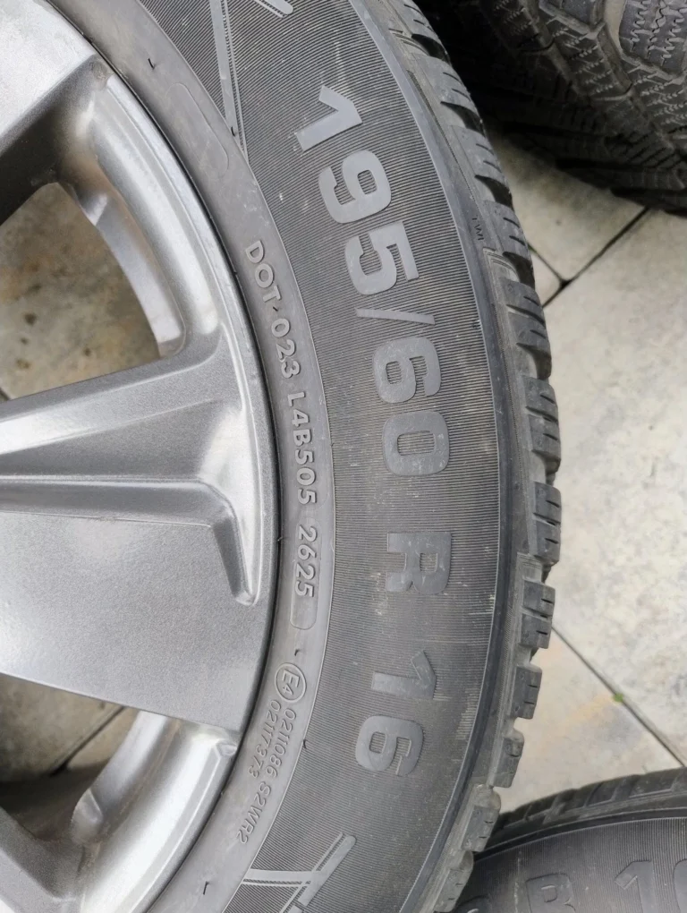 Komplet kół zimowych 16" Peugeot 2008 – Vredestein 195/60/16 (2025 r.)