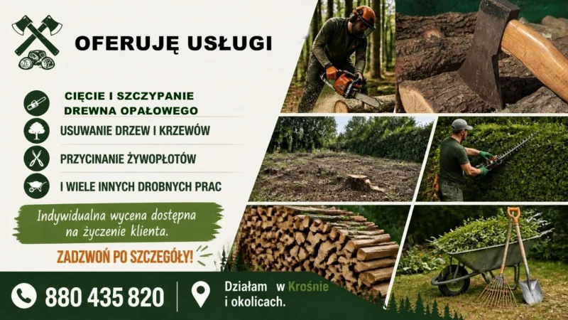 Cięcie I szczypanie drewna