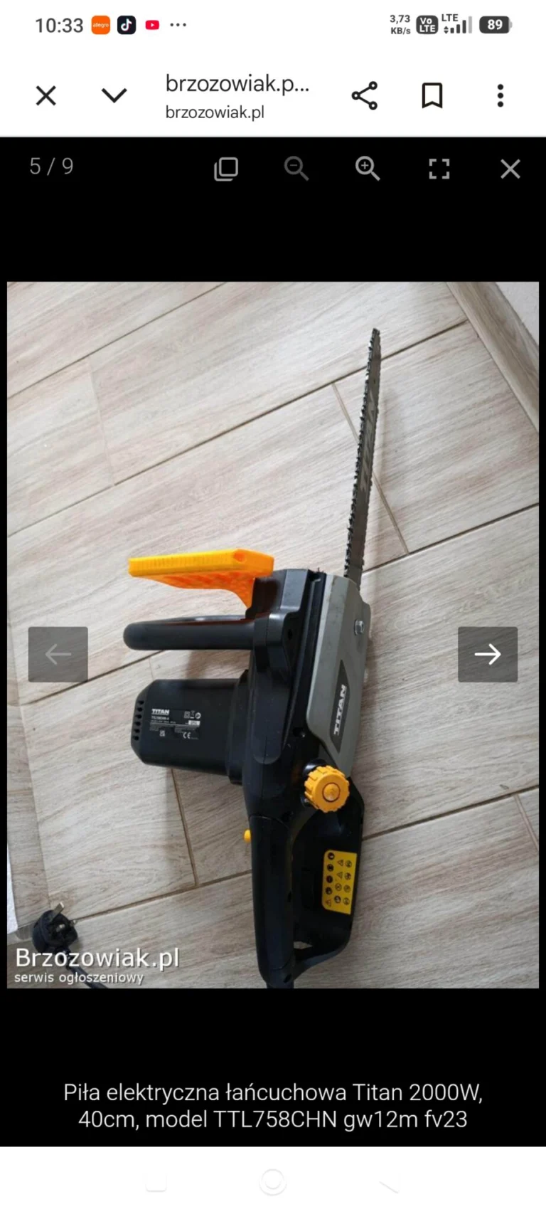 Piła elektryczna