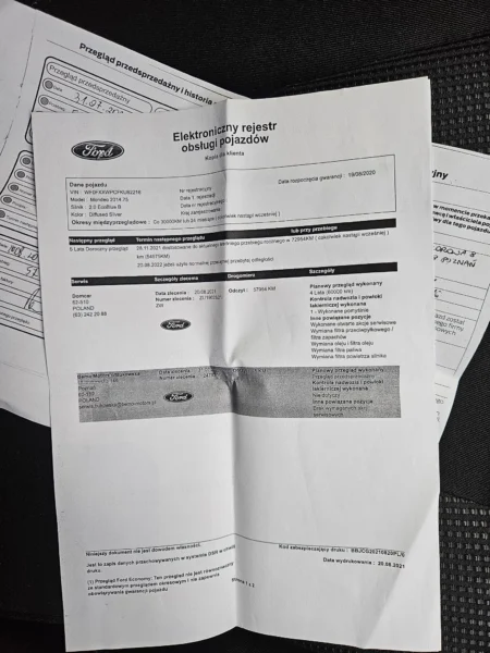 Ford Mondeo Mk5 Lift 2.0 190km 2020r