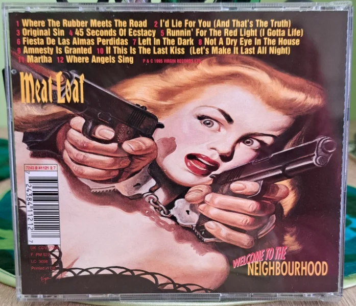 CD MEAT LOAF - Welcome To The Neigbourhood . 90s Rock USA.