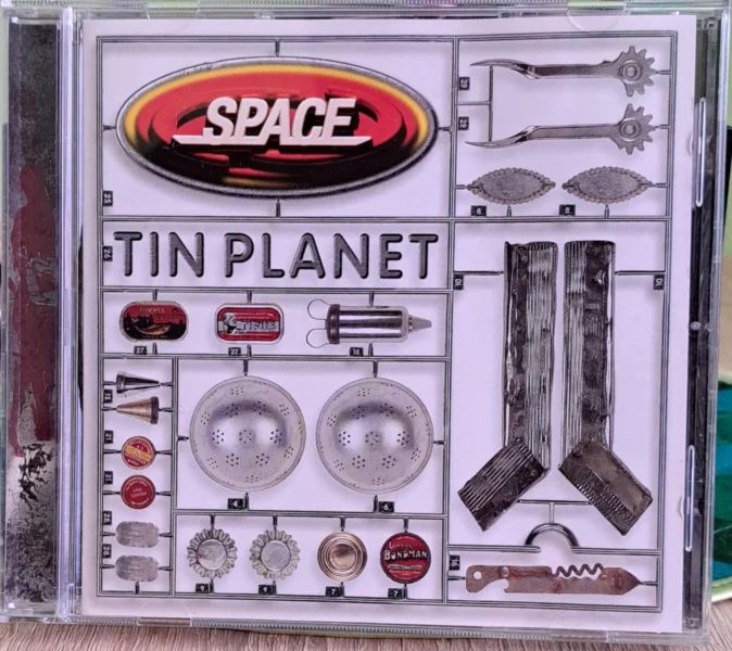 CD SPACE - Tin Planet. Electo-Techno-Punk 90s UK.