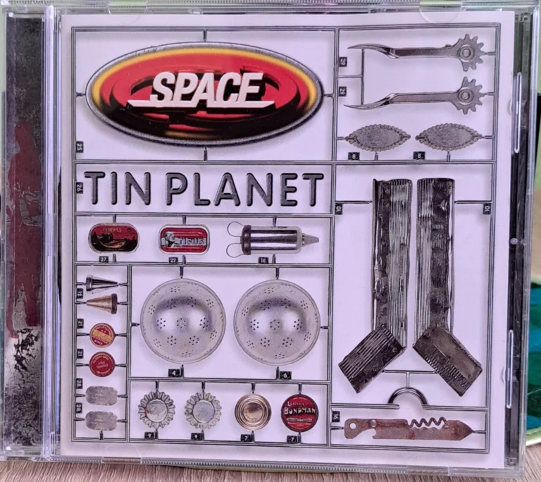 CD SPACE - Tin Planet. Electo-Techno-Punk 90s UK.