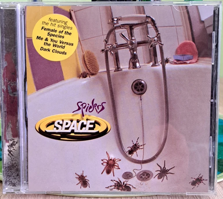 CD SPACE - Spiders. Electo-Techno-Punk 90s UK.