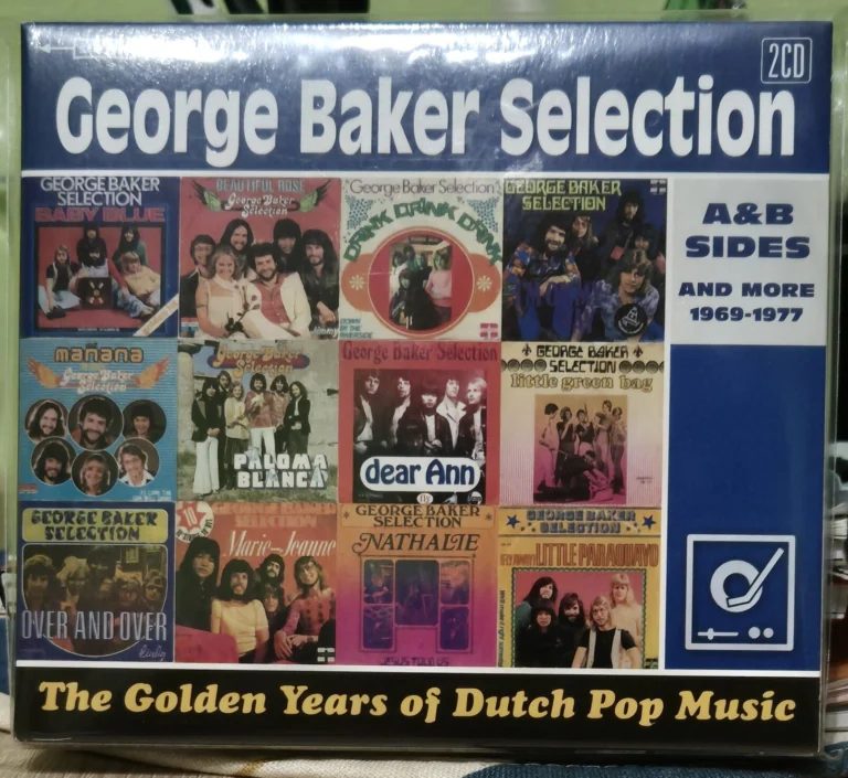 2CD GEORGE BAKER SELECTION - The Golden Years Of Dutch Pop Musik - A & B Sides. Rarytas.