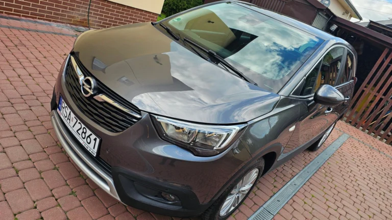 Opel Crossland X 1.5CDTI 102KM 2019r Kamera grz fotele szyba i kier BDB z Niemiec Rej PL