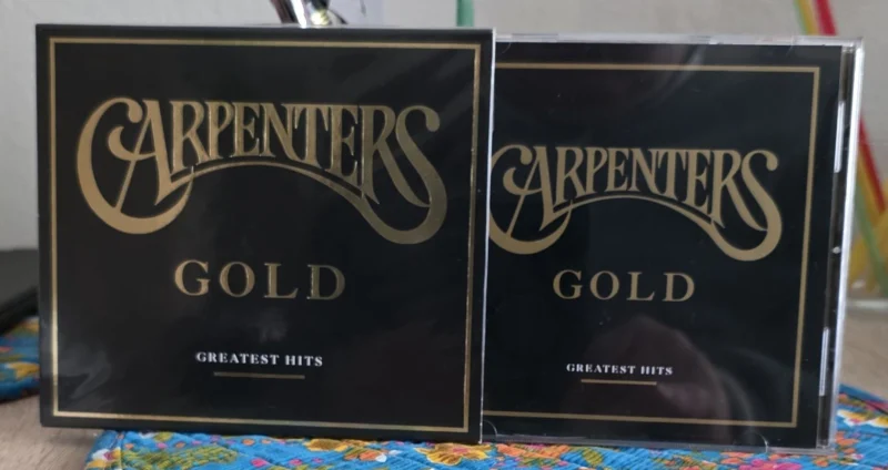CD CARPENTERS-GOLD-Greatest Hits. Pop Music 70s USA. Rarytas.