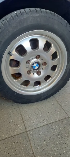 Alufelgi 16 5x120 BMW opony zimowe 205/55R16