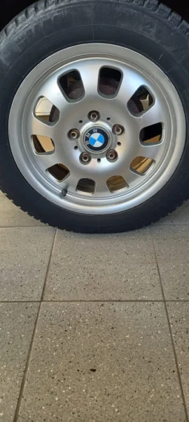 Alufelgi 16 5x120 BMW opony zimowe 205/55R16
