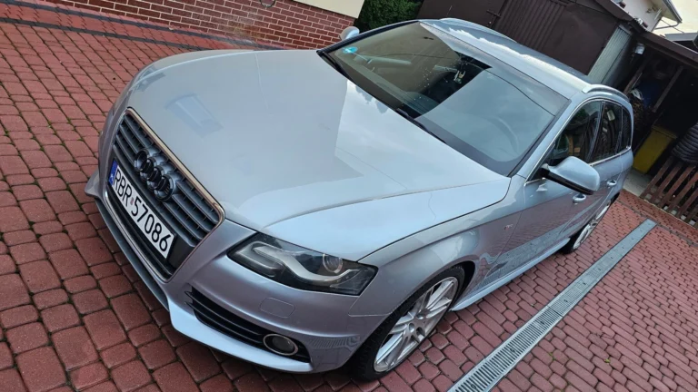 Audi A4 B8 1.8 160KM 3X S-Line LED Xenon Półskóra BDB FV z Niemiec REJ PL Sanok