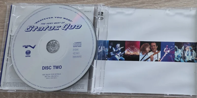 2CD Status Quo-The Very Best Of Status Quo. Rock ENG.