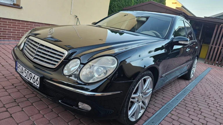 Mercedes-Benz Klasa E W211 2.7 E270 R5 177KM ELEGANCE Skóra Xenon 2 kpl kół Alu Sanok