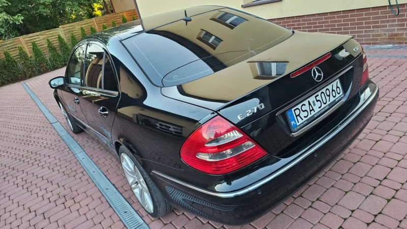 Mercedes-Benz Klasa E W211 2.7 E270 R5 177KM ELEGANCE Skóra Xenon 2 kpl kół Alu Sanok