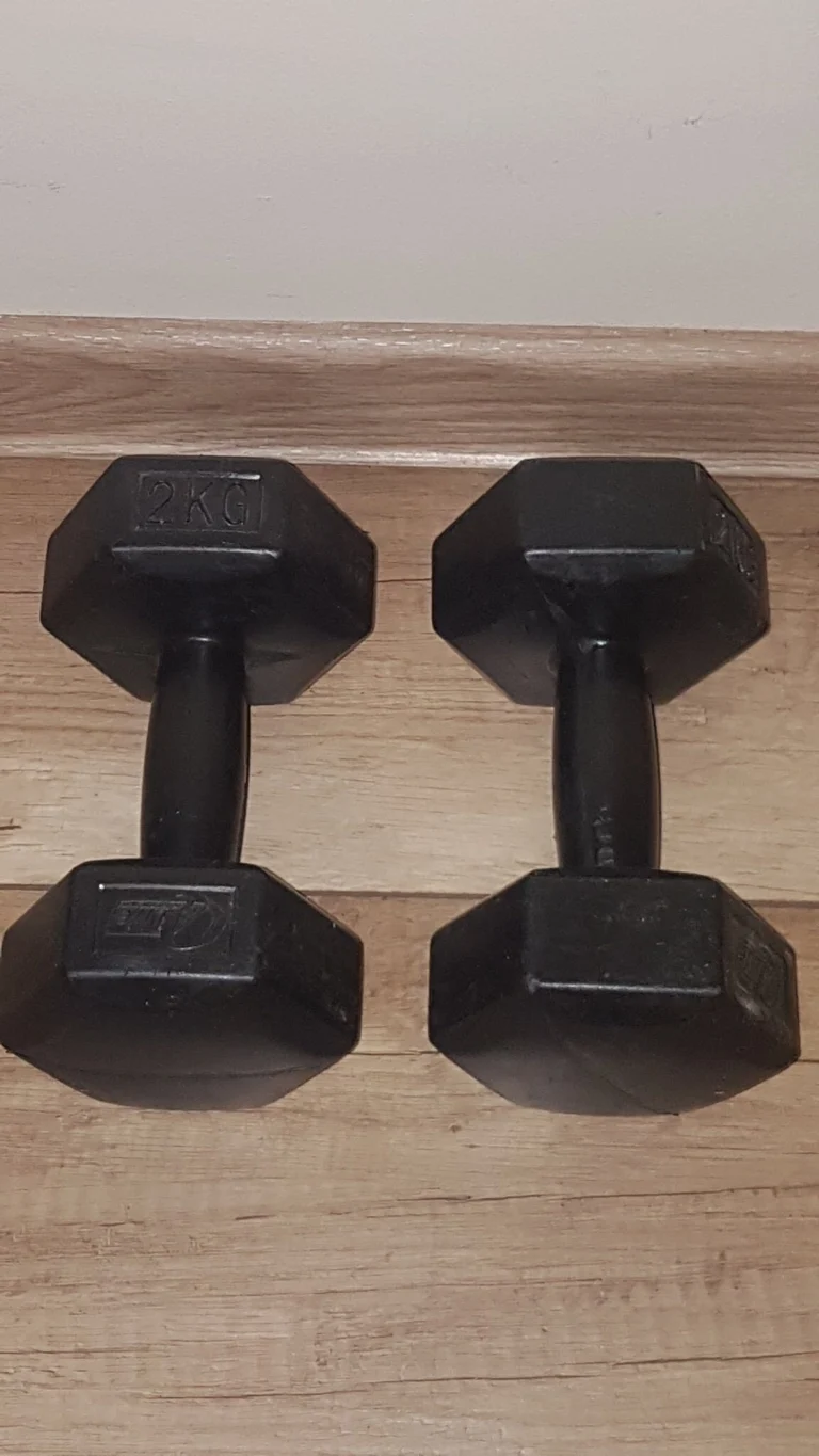 Hantle ciężarki do ćwiczeń 2 kg