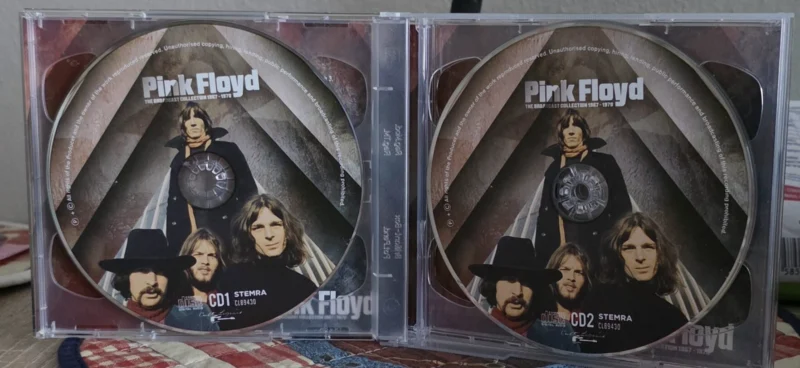 5CD PINK FLOYD-The Broadcast Collection 1967-70. Rock.