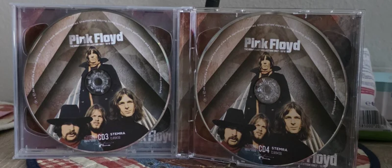 5CD PINK FLOYD-The Broadcast Collection 1967-70. Rock.