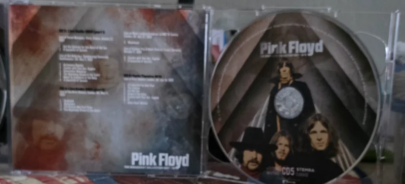 5CD PINK FLOYD-The Broadcast Collection 1967-70. Rock.