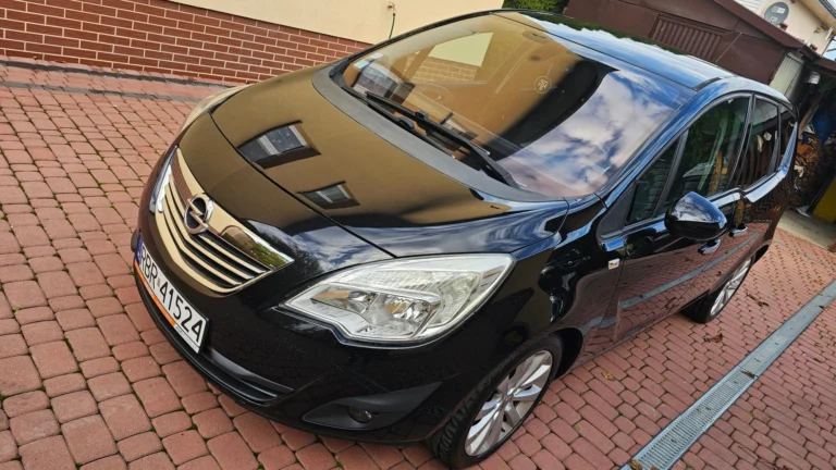 Opel Meriva II 1.7 CDTI 110KM 2011r Klima Hak z Niemiec Rej PL Sanok