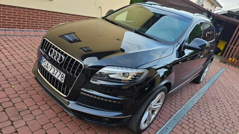 Audi Q7 I 3.0 TDI 233KM 2006r 4X4 QUATTRO S-LINE BDB Film Sanok