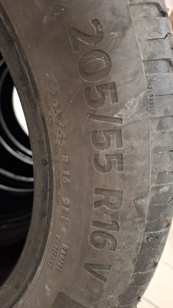 Opony Letnie Continental EcoContact 6 205/55 R16 | Bieżnik ~6mm | DOT 2019