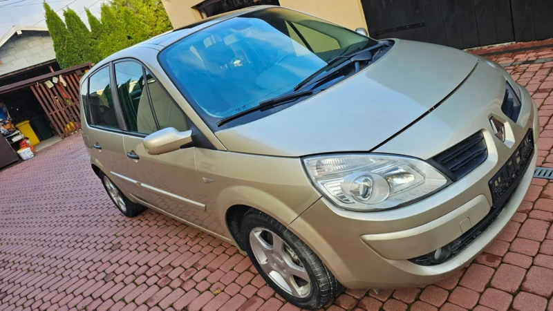 Renault Scenic II 1.9 130KM 2007r Automat Panorama z Francji Opłacony FV Film Sanok Zarszyn