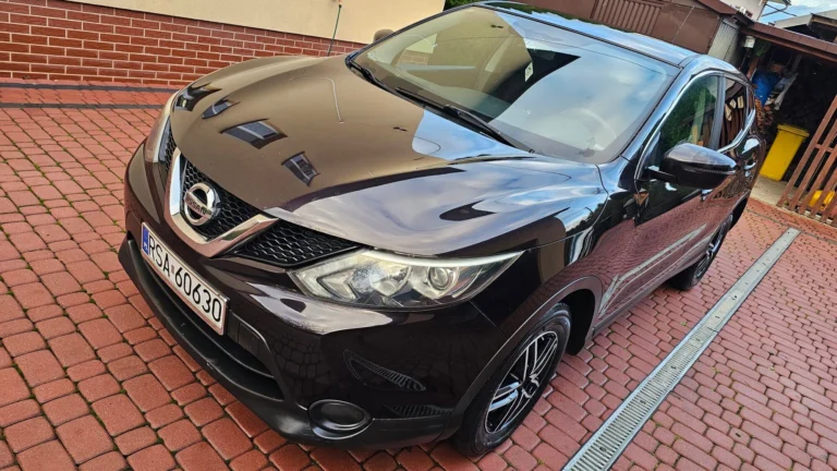 Nissan Qashqai II 1.5 dCi 110KM 2014r Kamera Cofania z Niemiec Rej PL Film BDB Sanok Zarszyn