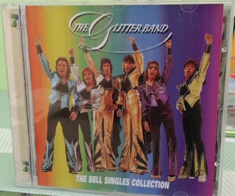 CD THE GLITTER BAND-The Bell Singles Collection. UK Glam Rock.