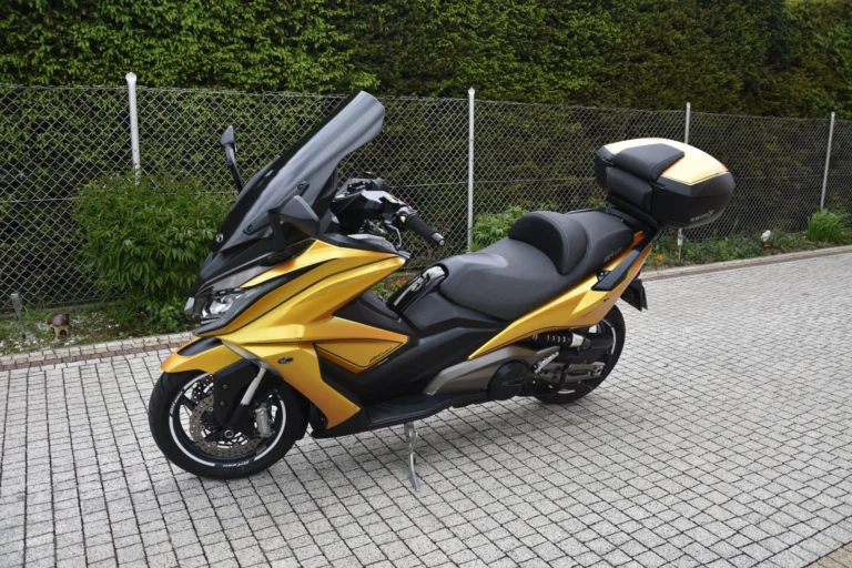 Kymco AK 550 | Salon PL | 0 zł wkładu | Nowy pas | Kufer Shad Sh59X