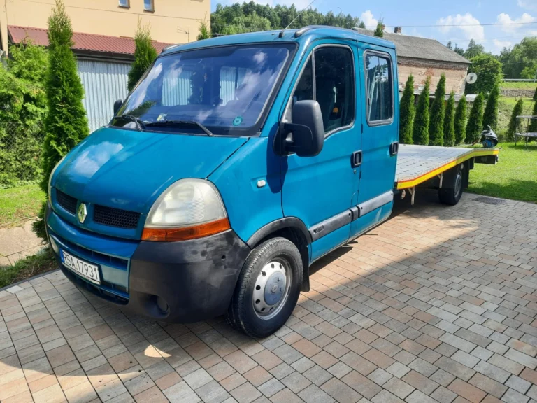 Renault Master III Autolaweta 6 m 3.0dci 140KM 2004 5m najazd klima Sanok