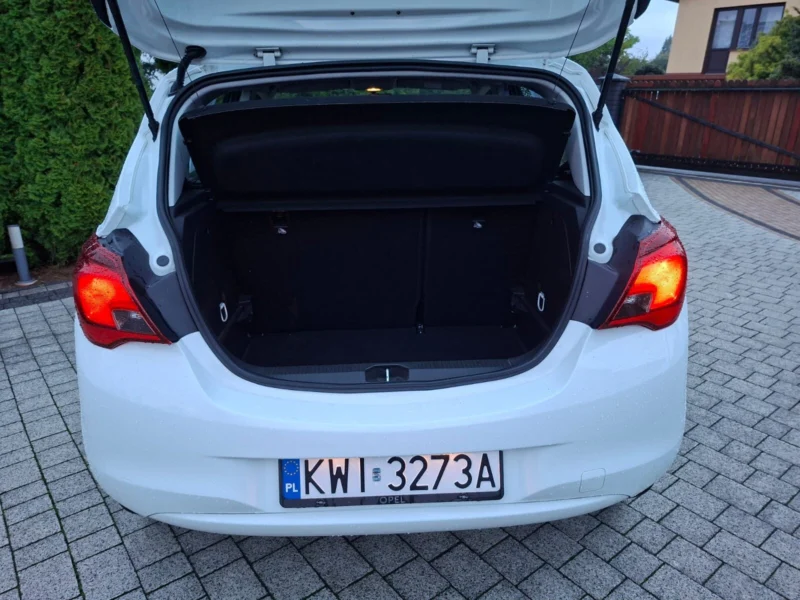 Opel Corsa E 1.4 90KM 2015r Automat Klima z Niemiec Rej PL BDB Sanok