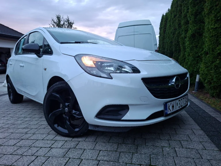 Opel Corsa E 1.4 90KM 2015r Automat Klima z Niemiec Rej PL BDB Sanok