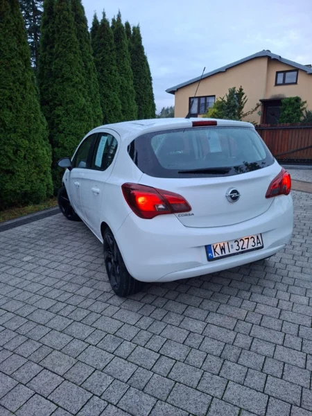 Opel Corsa E 1.4 90KM 2015r Automat Klima z Niemiec Rej PL BDB Sanok