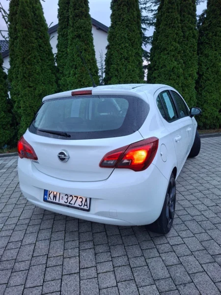 Opel Corsa E 1.4 90KM 2015r Automat Klima z Niemiec Rej PL BDB Sanok