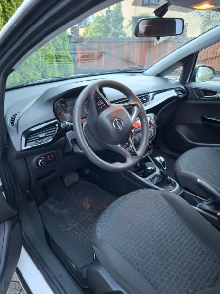 Opel Corsa E 1.4 90KM 2015r Automat Klima z Niemiec Rej PL BDB Sanok