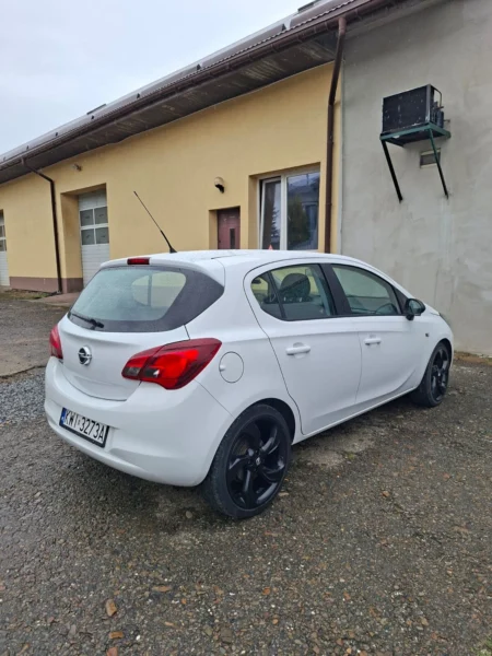 Opel Corsa E 1.4 90KM 2015r Automat Klima z Niemiec Rej PL BDB Sanok
