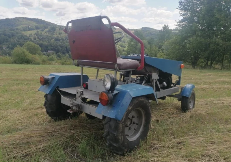 Traktor sam 126p, Żuk (pług do śniegu) transport po zakupie