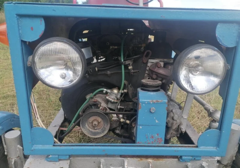 Traktor sam 126p, Żuk (pług do śniegu) transport po zakupie
