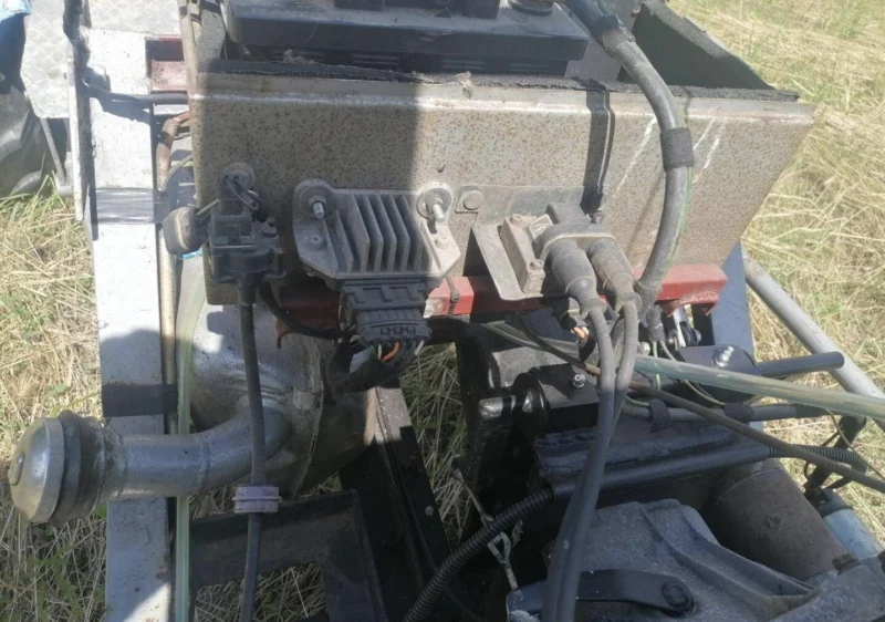 Traktor sam 126p, Żuk (pług do śniegu) transport po zakupie