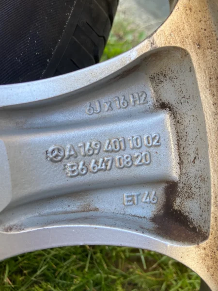 Alufelgi koła Mercedes-Benz 16”