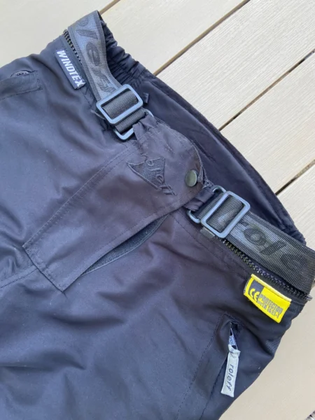 Spodnie motocyklowe Roleff Windtex – tekstylne, z ochraniaczami, rozmiar L