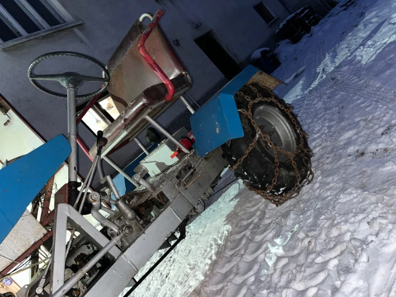 Traktor sam 126p, Żuk (pług do śniegu) transport po zakupie