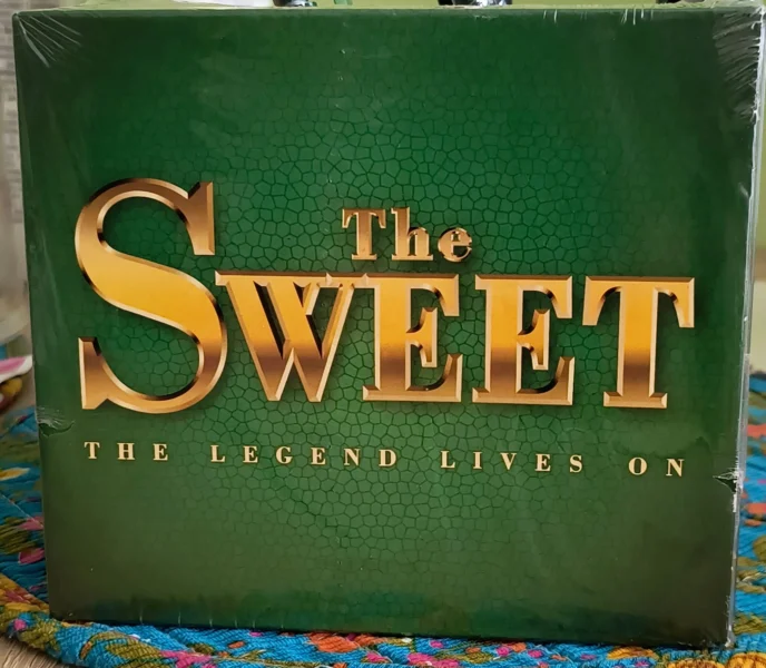 3CD THE SWEET - The Legend Lives On. 70s Glam Rock UK.