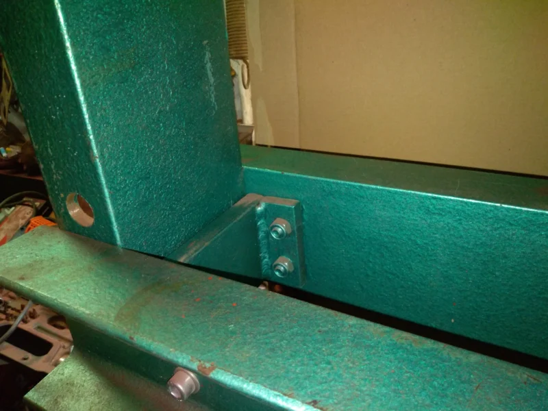 Prasa hydrauliczna ZREMB PRL Potężna 40 ton