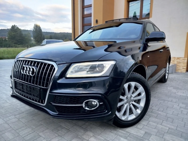 audi Q5 S-LINE 2,0TDI moc 190KM QUATTRO 4X4 ⭐ panorama , skóra , navi 🔥full ASO ⭐ 2016
